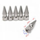 Design accessories and engine covers Set of 6pcs decorative spike nuts M6x1.25 | races-shop.com