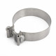 Exhaust clamps Exhaust wide band clamp, stainless steel 51mm (2") | races-shop.com