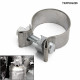 Exhaust clamps Exhaust wide band clamp, stainless steel 63mm (2,5") | races-shop.com