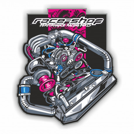 Stickers Sticker race-shop 13B | races-shop.com