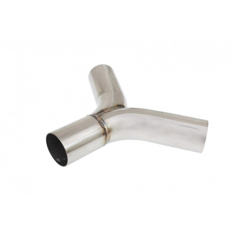 Y reducers Exhaust 120° reduction 51/60mm, stainless steel | races-shop.com