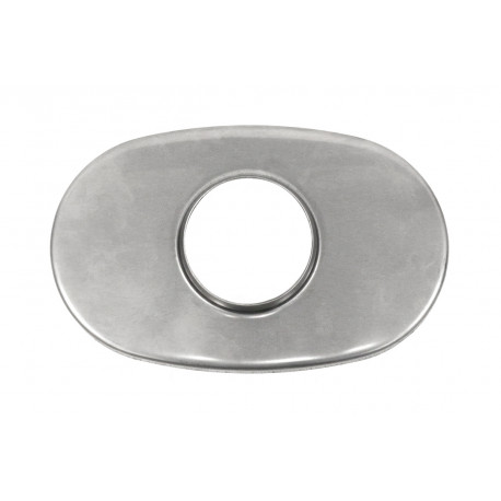 Elements for the construction of mufflers The muffler cap oval side central 80mm 127x203mm | races-shop.com