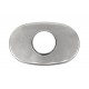 Elements for the construction of mufflers The muffler cap oval side central 62mm 127x203mm | races-shop.com