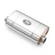 1x input / 1x output Center Muffler 60mm RM Motors | races-shop.com