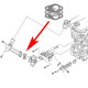 EGR plugs EGR removal plug with gaskets suitable for Nissan Navara Pathfinder D22, D40 | races-shop.com