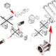 EGR replacements EGR replacement kit suitable for BMW E90 E91 E60 M47N2 M57N2 | races-shop.com