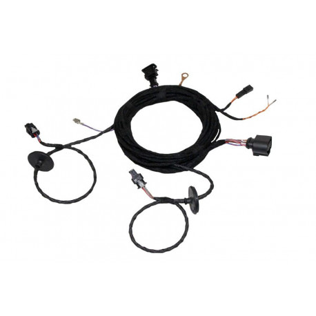 Sound Booster for specific model Active Sound System cable set for Audi A4 8K, A5 8T | races-shop.com