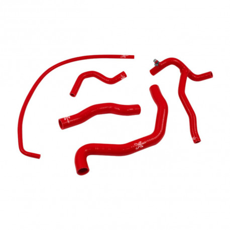 Silicone hoses for radiator - kits XTREM MOTORSPORT silicone cooling hoses for Peugeot 206 S16 without modine | races-shop.com