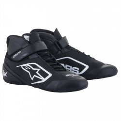 Races Shoes ALPINESTARS Tech-1 K V2 - Black/White