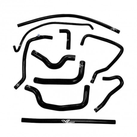 Silicone hoses for radiator - kits XTREM MOTORSPORT silicone cooling hoses for Fiat Coupe 20V Turbo | races-shop.com