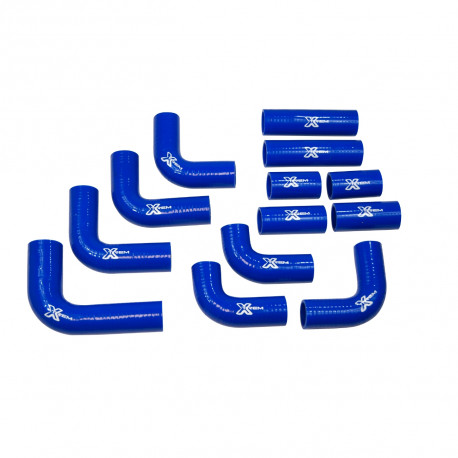 Silicone hoses for radiator - kits XTREM MOTORSPORT silicone cooling hoses for Alpine A110 1300 front radiator | races-shop.com