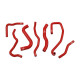 Silicone hoses for radiator - kits XTREM MOTORSPORT silicone cooling hoses for Ford Fiesta ST150 | races-shop.com