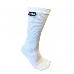 FIA fireproof socks RRS GRIP MAX (long), white