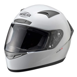 ECE full-face race helmet Sparco CLUB X-1, white