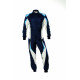 FIA racing suit OMP Tecnica EVO, blue/white/grey/turquoise