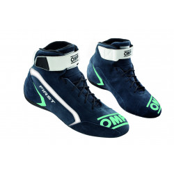 FIA race shoes OMP FIRST navy blue/tiffany
