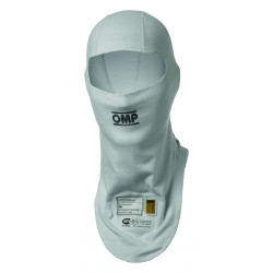 FIA fireproof balaclava OMP ONE EVO, white