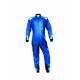 Suits CIK-FIA race suit OMP KS-3 ART blue/cyan | races-shop.com