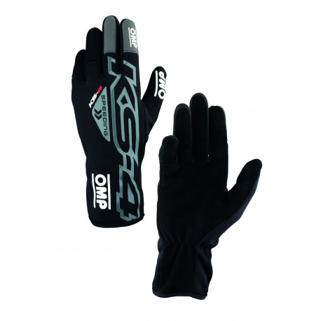 Gloves Race gloves OMP KS-4 ART my2023 (internal stitching) black | races-shop.com