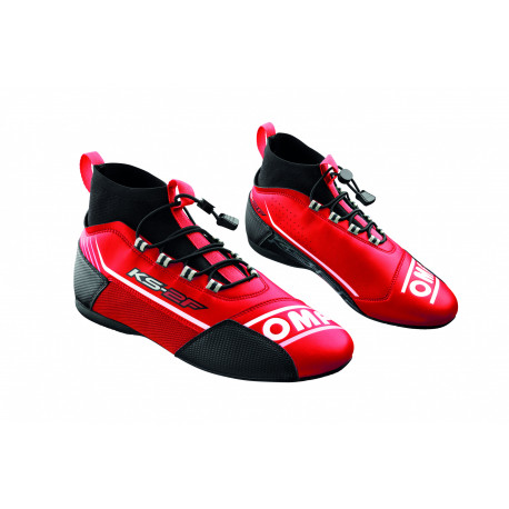 Shoes Karting shoes OMP KS-2F, red/black | races-shop.com