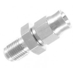 Brake fitting AN3, stainless steel, male