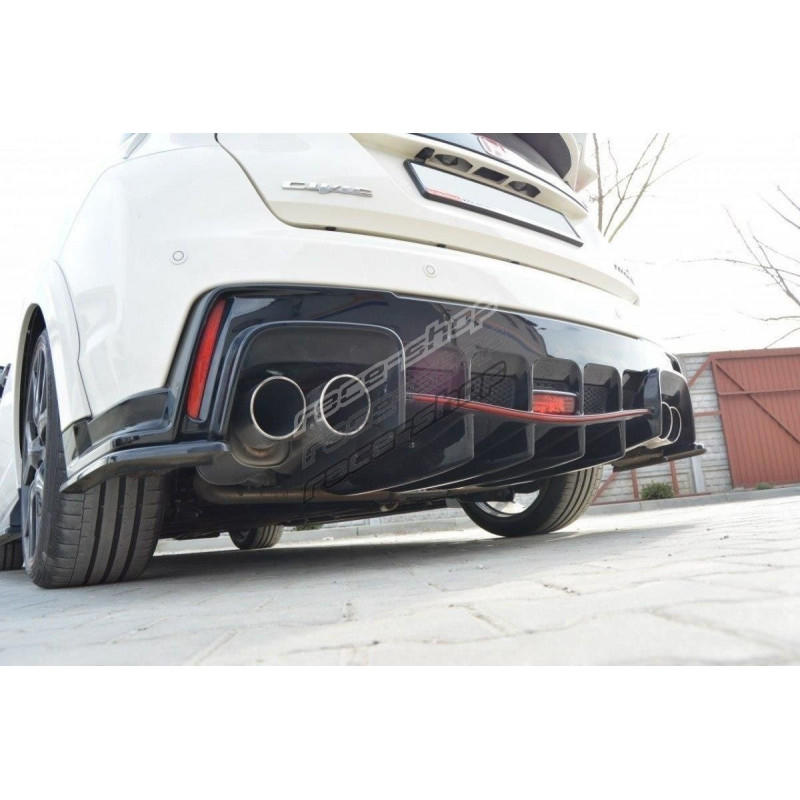 Rear diffuser HONDA CIVIC IX TYPE R | 220,60 € | races-shop.com