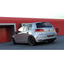 MAXTON DESIGN rear diffuser for VW GOLF VI (1 exhaust cut-out)