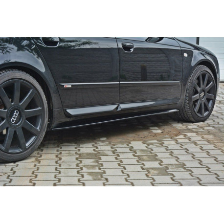Body kit and visual accessories MAXTON DESIGN side skirts diffusers for Audi S4 / A4 / A4 S-Line B6 / B7 | races-shop.com