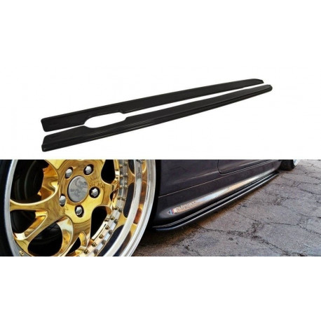 Body kit and visual accessories MAXTON DESIGN side skirts diffusers for BMW 3 E46 MPACK COUPE, V1 | races-shop.com