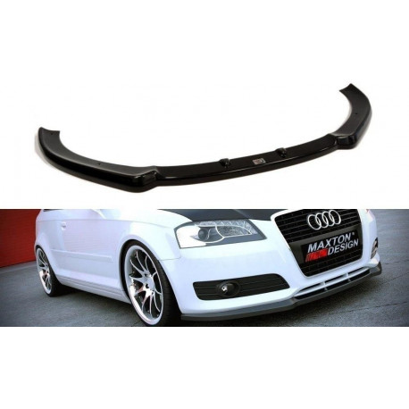 Body kit and visual accessories MAXTON DESIGN front splitter for AUDI A3 8P (FACELIFT MODEL) | races-shop.com