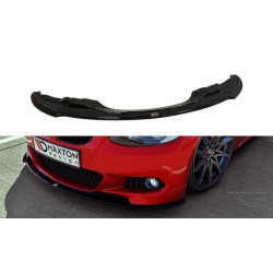 MAXTON DESIGN front splitter for BMW 3 E92 MPACK (PREFACE MODEL fits M Performance splitters)