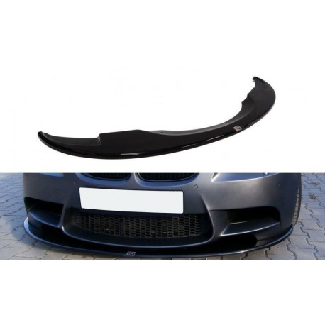 Body kit and visual accessories MAXTON DESIGN front splitter for BMW M3 E92 / E93 (PREFACE MODEL) | races-shop.com