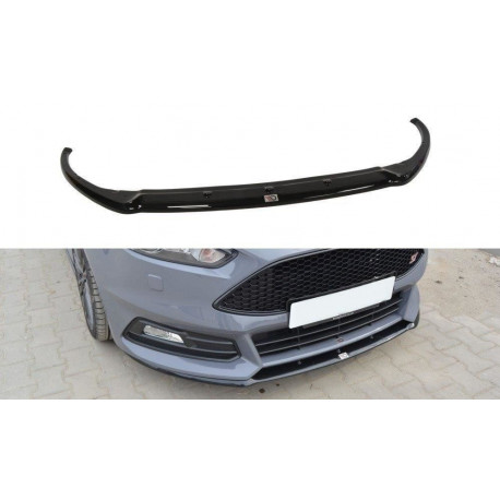 Body kit and visual accessories Front Splitter Ford Focus ST Mk3 FL (Cupra) | races-shop.com
