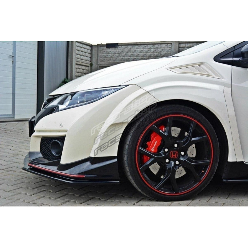 Honda Racing Splitter FRONT SPLITTER v.1 HONDA CIVIC IX TYPE R | 221,70 € | races-shop.com