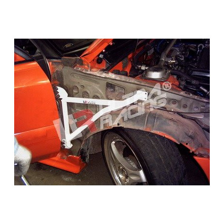 Strutbars Mazda 323 BG 89-94 UltraRacing 3-Point Fender Brackets | races-shop.com