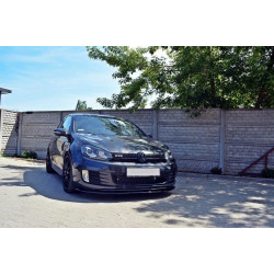 MAXTON DESIGN front splitter for VW GOLF VI GTI, V2