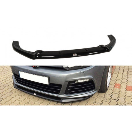 Body kit and visual accessories FRONT SPLITTER VW GOLF VI R CUPRA LOOK | races-shop.com