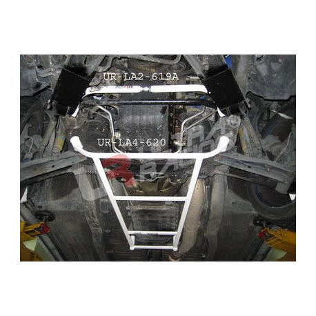 Strutbars Nissan Skyline R34 GTT 2WD UltraRacing Front Lower Tiebar | races-shop.com