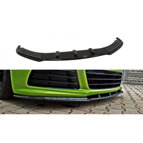 Body kit and visual accessories MAXTON DESIGN front splitter for VW SCIROCCO R | races-shop.com