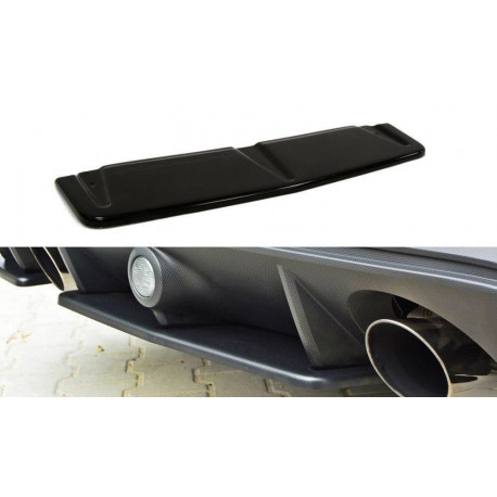 Body kit and visual accessories CENTRAL REAR SPLITTER FORD FOCUS 3 RS | races-shop.com