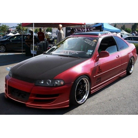 Body kit and visual accessories MAXTON DESIGN front bumper for HONDA CIVIC V INFERNO, fiberglass | races-shop.com