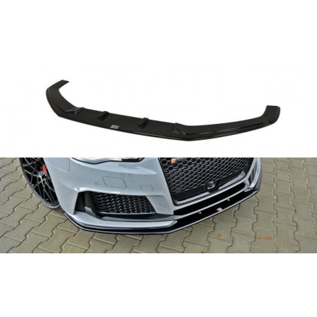 Body kit and visual accessories Front Splitter V.2 Audi RS3 8V Sportback | races-shop.com