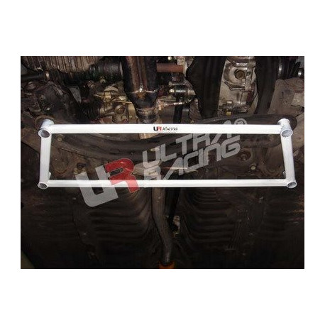 Strutbars Mazda 323F BA 94-98 UltraRacing 4-Point Front Lower Brace | races-shop.com