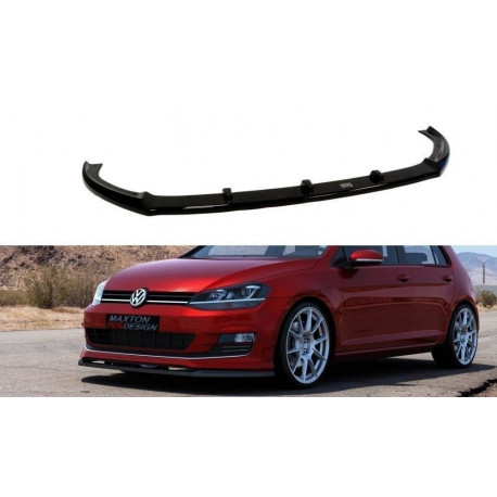 Body kit and visual accessories FRONT SPLITTER VW GOLF VII FOR SPORT PACK | races-shop.com