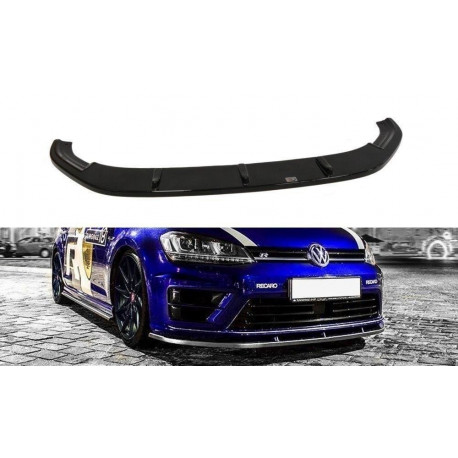 Body kit and visual accessories Front Splitter V.1 VW Golf 7 R / R-Line | races-shop.com