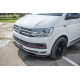 Body kit and visual accessories Front Splitter V.2 Volkswagen T6 | races-shop.com