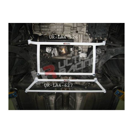 Strutbars Volvo S40 07+ UltraRacing 4-Point Front Lower Brace 627 | races-shop.com