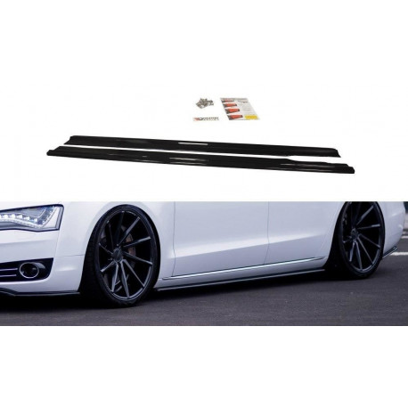 Body kit and visual accessories Side Skirts Diffusers Audi A8 D4 | races-shop.com