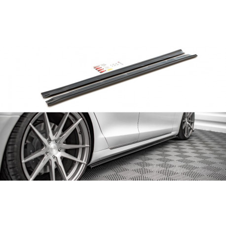 Body kit and visual accessories MAXTON DESIGN side skirts diffusers for Tesla Model S Facelift | races-shop.com