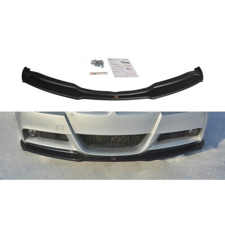Body kit and visual accessories MAXTON DESIGN front splitter for BMW 3 E90 MPACK, V1 | races-shop.com
